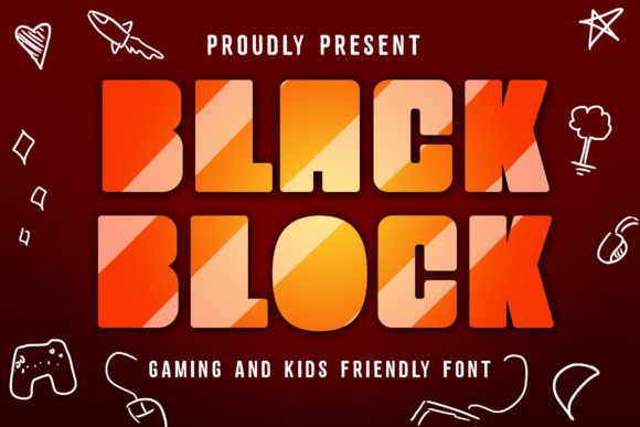 Black Block: A Bold Display Font for Digital Impact