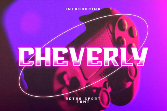 Cheverly Font: Bold Retro Display Type for Handmade Brands