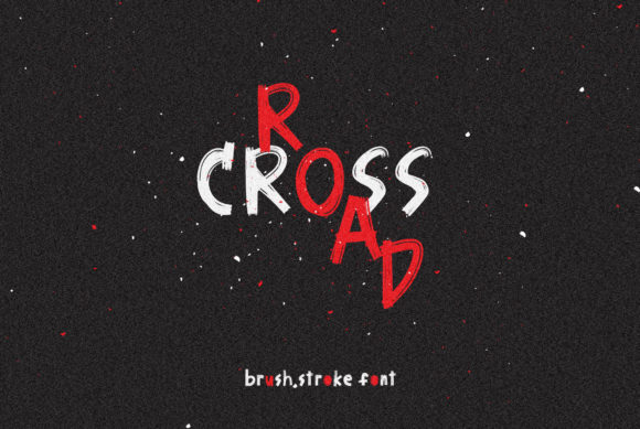 Crossroad Font: When Simplicity Meets Raw Charm