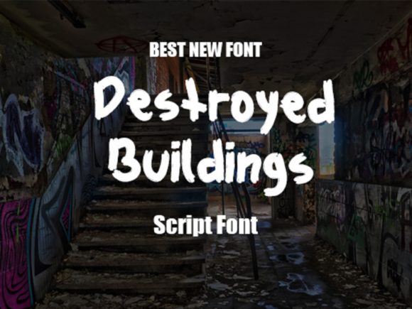Destroyed Buildings Font: A Display Typeface That Grabs Attention—Strategically