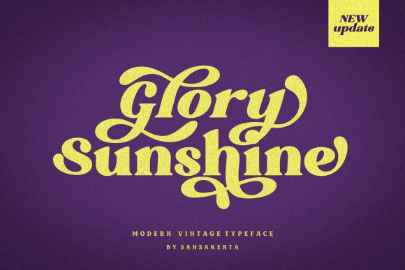 Glory Sunshine: A Serif That Speaks Warmth