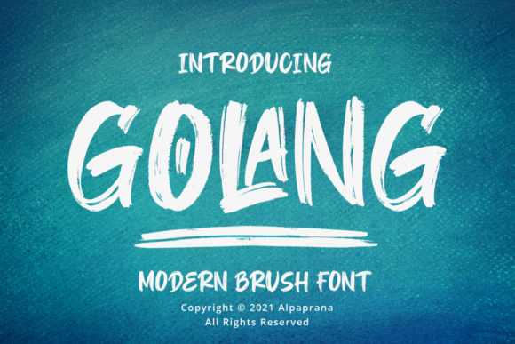 Golang: A Display Font with Quiet Confidence
