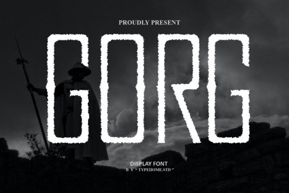 Gorg: A Distinctive Display Font for Bold Brand Moments