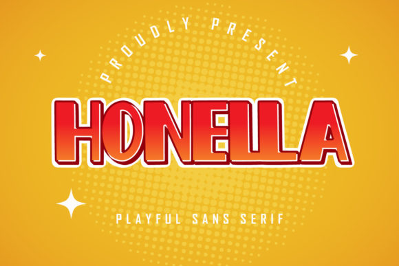 Honella: A Bold Display Font for Modern Web Design