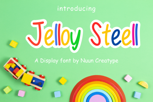 Jelloy Steell: A Charming Display Font for Small Business Branding