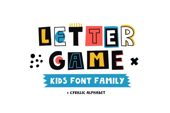 Letter Game: A Playful Display Font That Makes Your Brand Feel Inviting