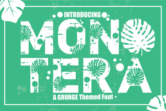 Mon Tera: A Bold Display Font for Editorial Impact