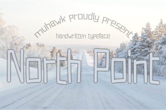 North Point: A Playful Display Font That Elevates Real Small Business Branding