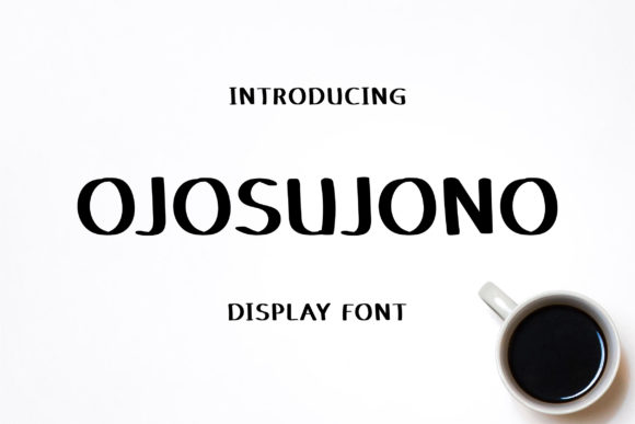 Ojosujono: A Friendly Display Font That Elevates Real Small Business Branding