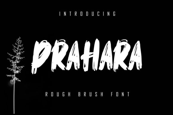Prahara: A Confident Display Font for Campaign Headlines