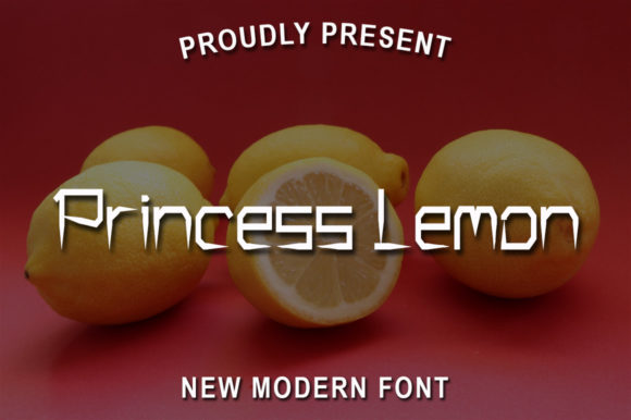 Princess Lemon: A Display Font That Makes Your Headlines Instantly Clickable