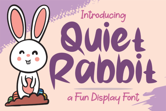 Quiet Rabbit: A Sweet, Consistent Display Font for Small Businesses