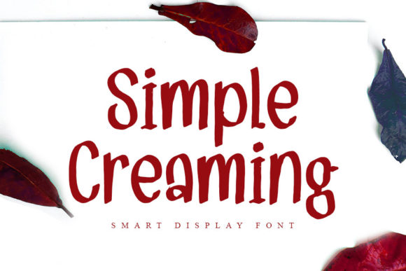 Simple Creaming: A Clean Display Font for Scroll-Stopping Marketing