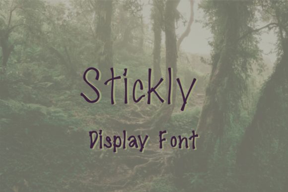 Stickly: A Bold, Confident Display Font