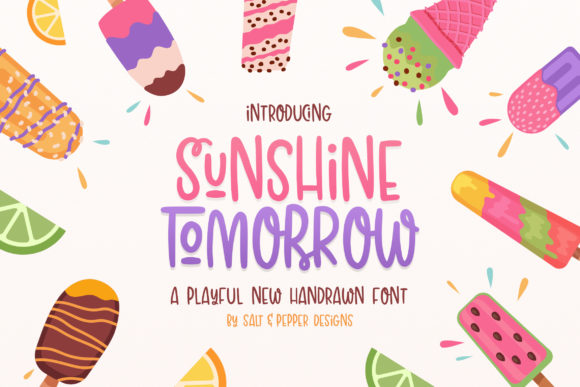 Sunshine Tomorrow: A Playful Display Font That Lifts Your Brand