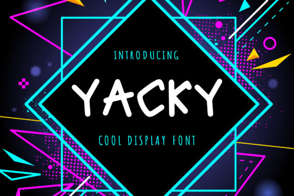 Yacky: A Display Font That Speaks With Quiet Confidence